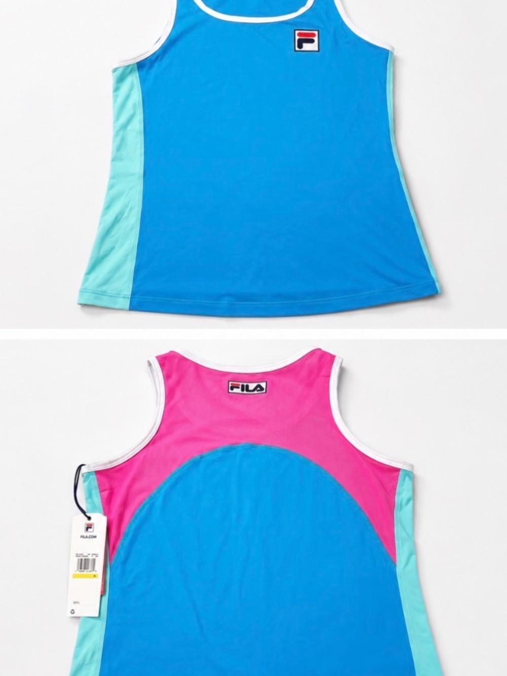 Fila Women's Tennis Set: Tank Top, Skort, and Visor